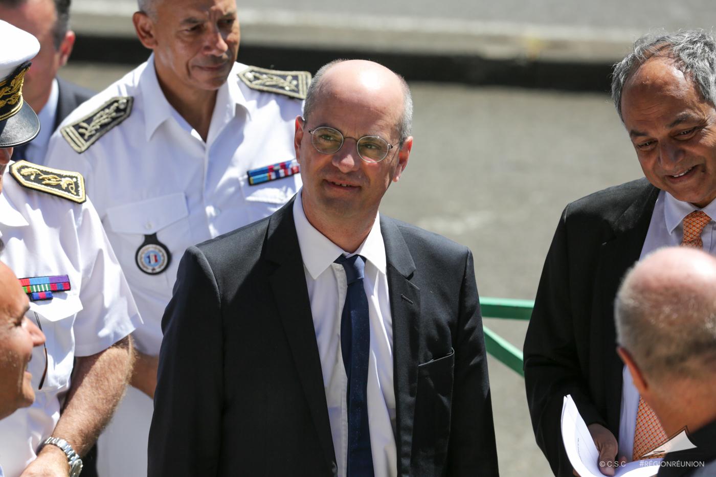 Retour en images : Visite du Lycée de Bellepierre par le Ministre de l'Éducation Nationale