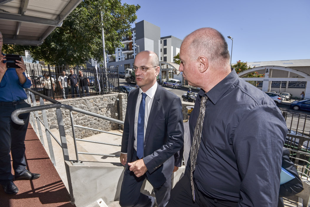 La visite du ministre de l'Education nationale en images