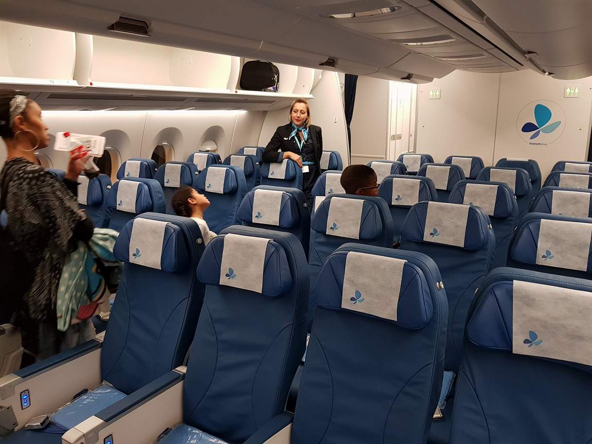 Nous avons testé l'Airbus A350 entre Gillot et Orly : Pari gagné pour Frenchblue