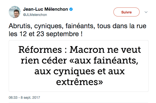 Macron ne veut céder 