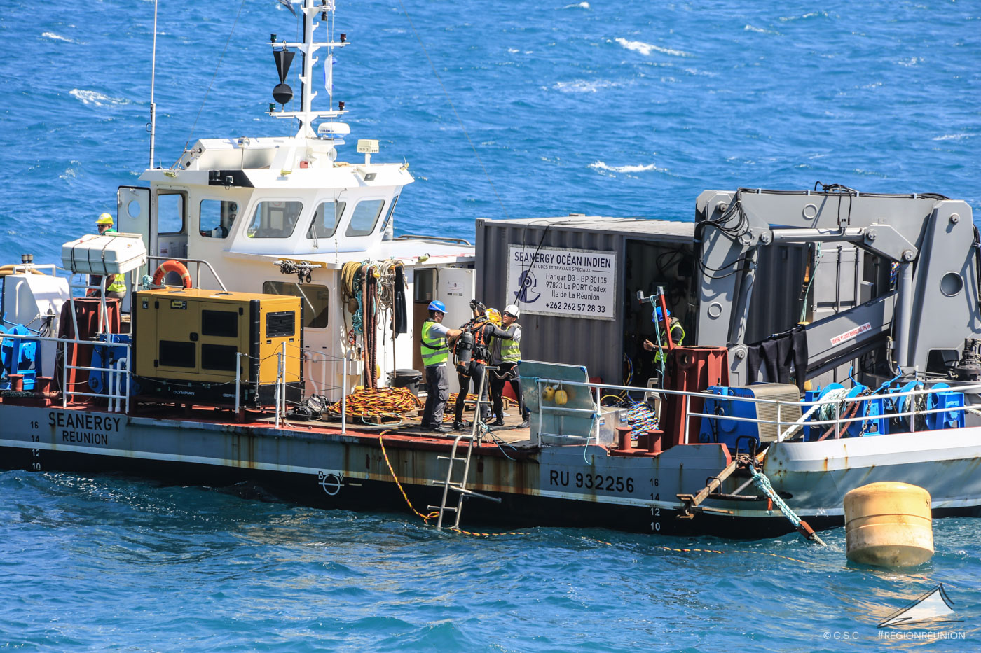NRL : le bétonnage de la pile 32 en photos