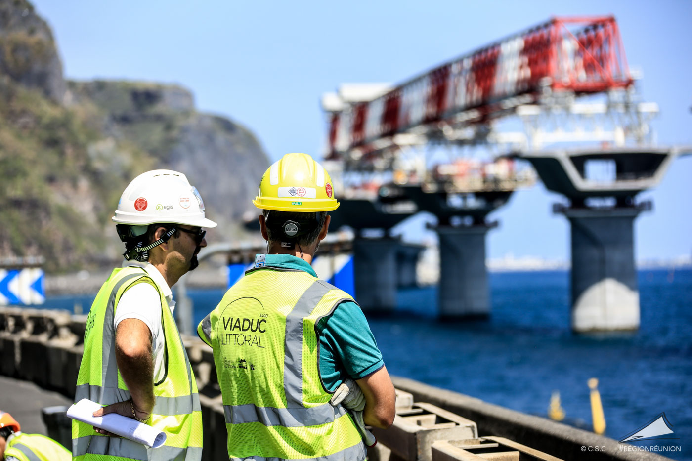 NRL : le bétonnage de la pile 32 en photos