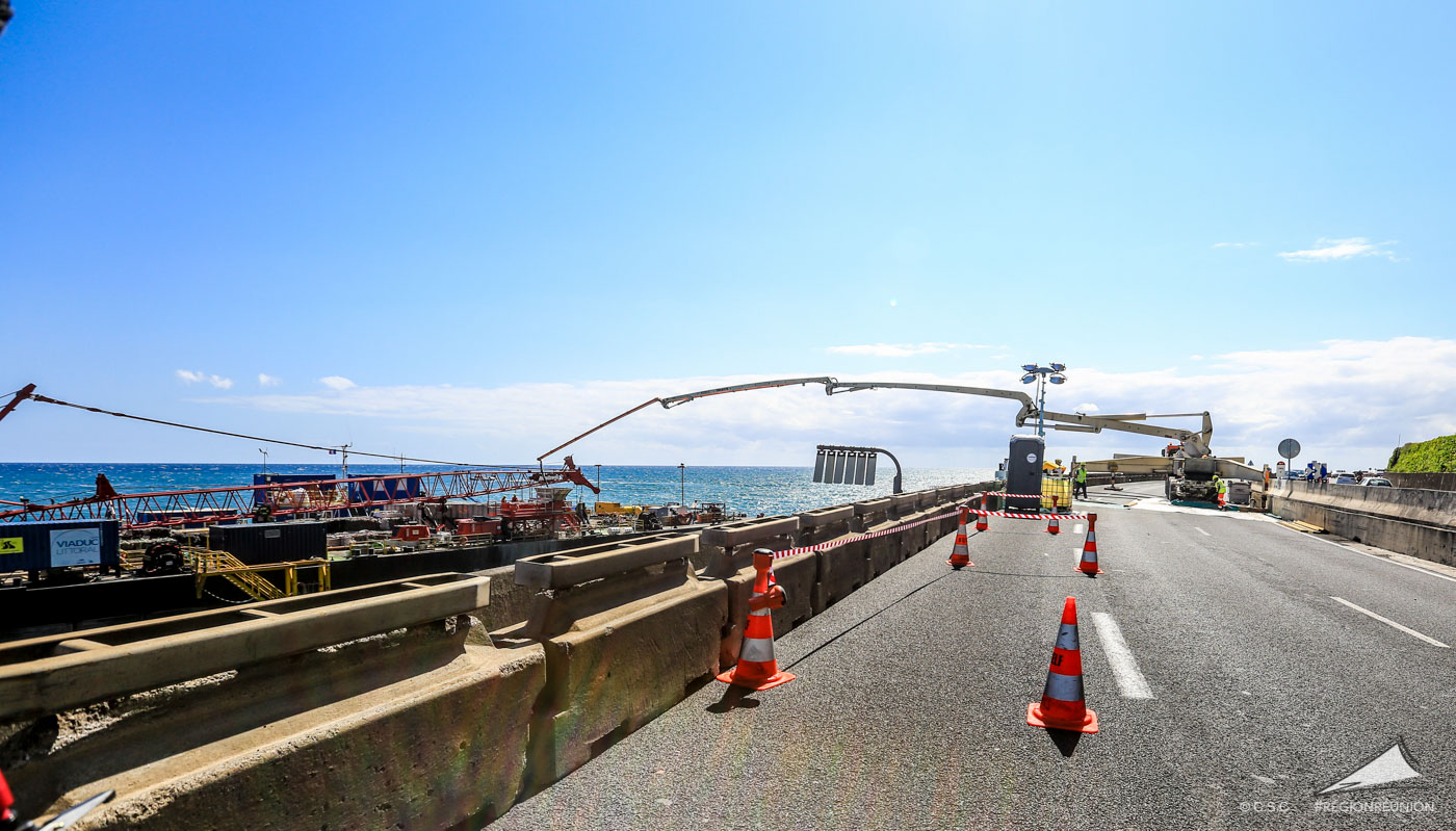 NRL : le bétonnage de la pile 32 en photos