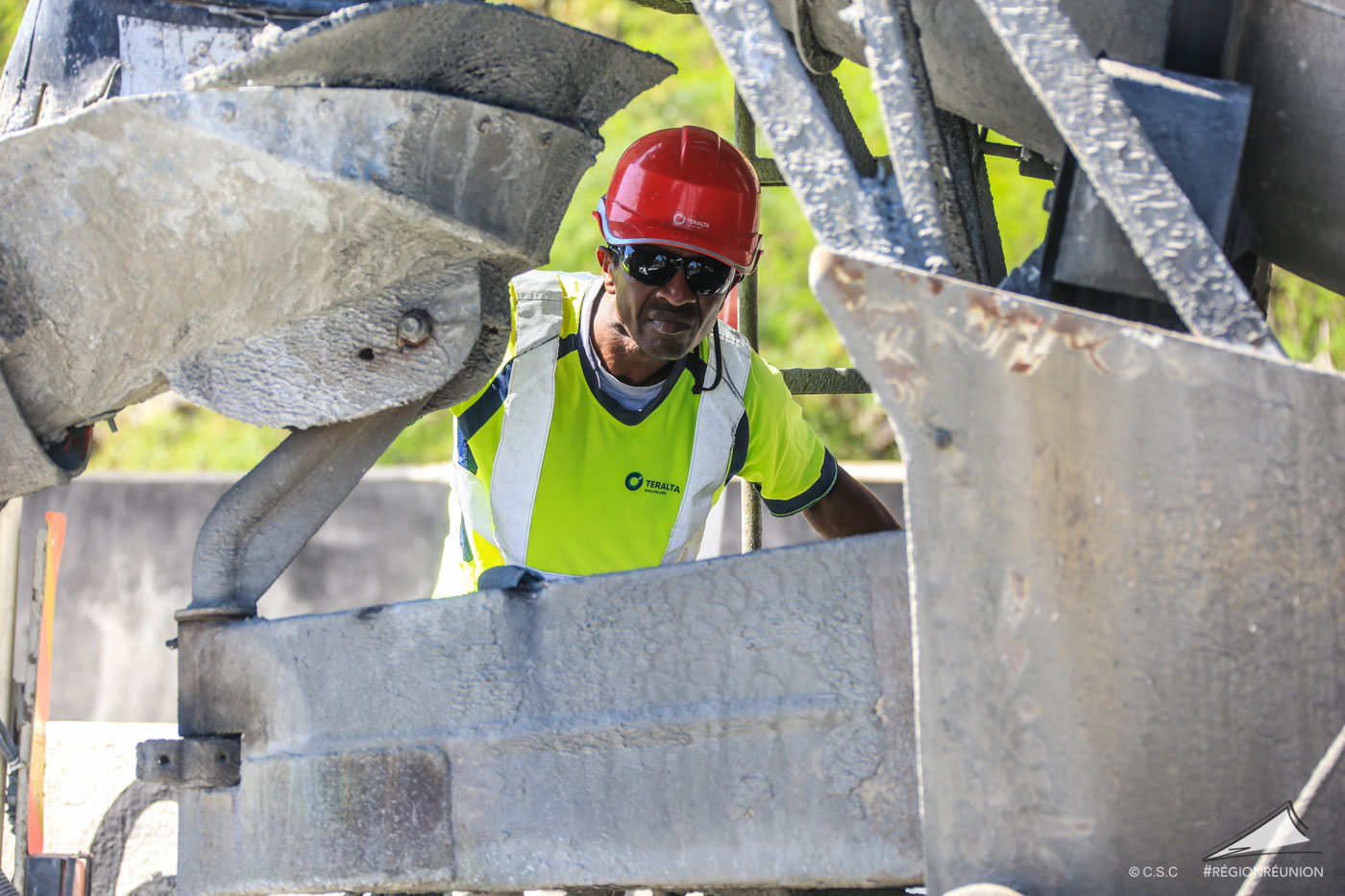 NRL : le bétonnage de la pile 32 en photos
