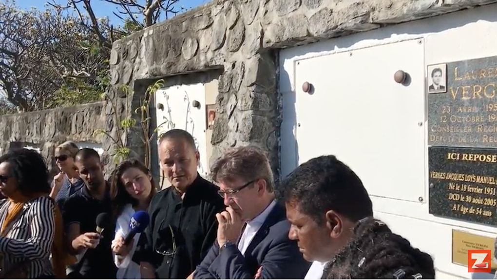 Jean-Luc Mélenchon rend hommage à Paul Vergès
