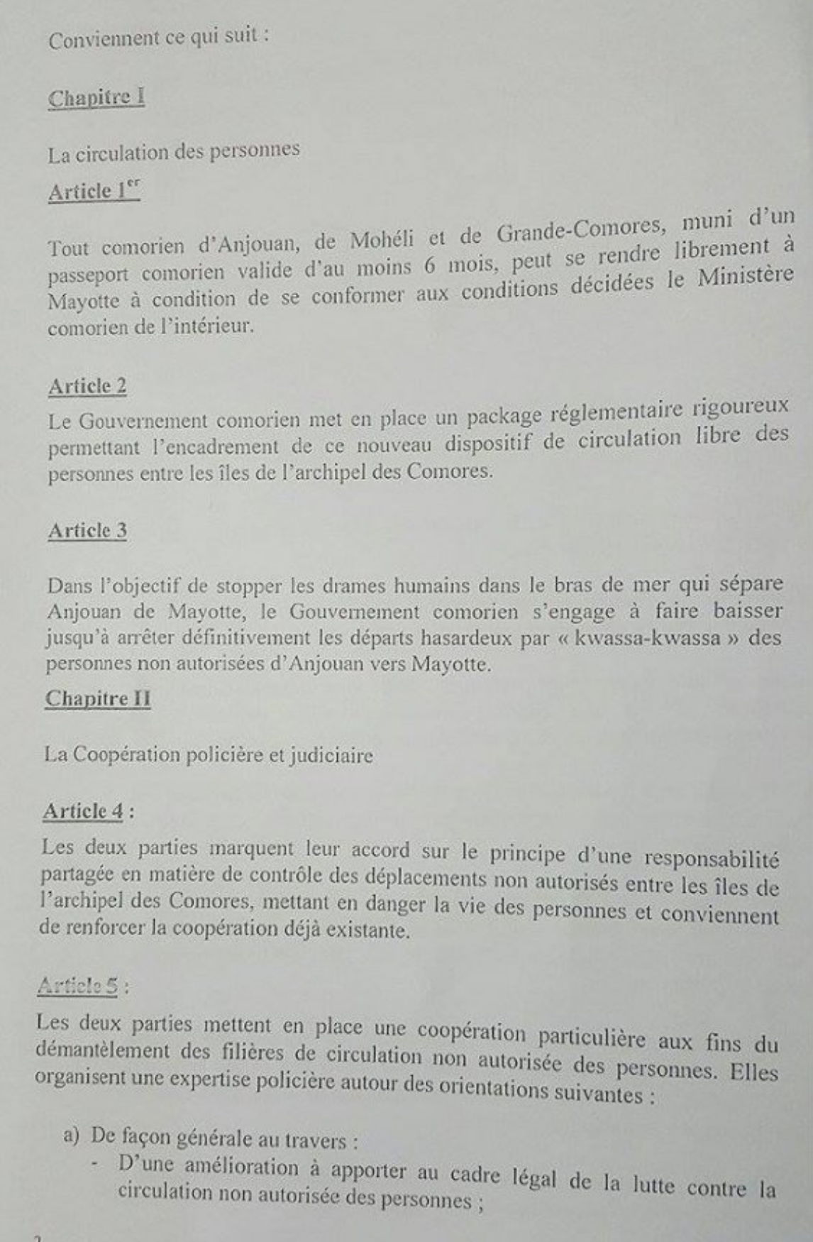 Mayotte : Macron envisage une suppression des visas Balladur, les Mahorais protestent