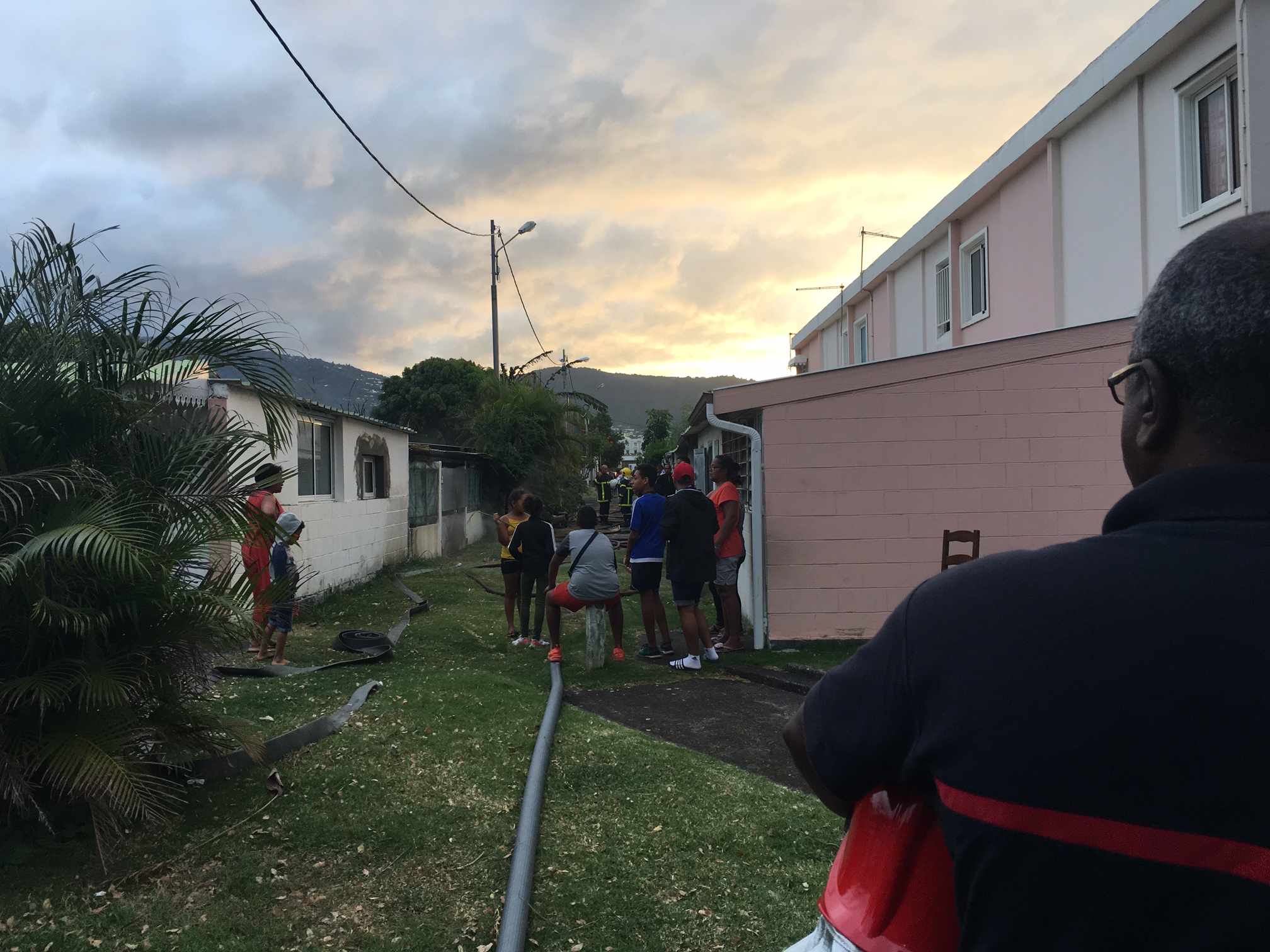 Incendie au Chaudron: Une gramoune de 93 ans légèrement blessée