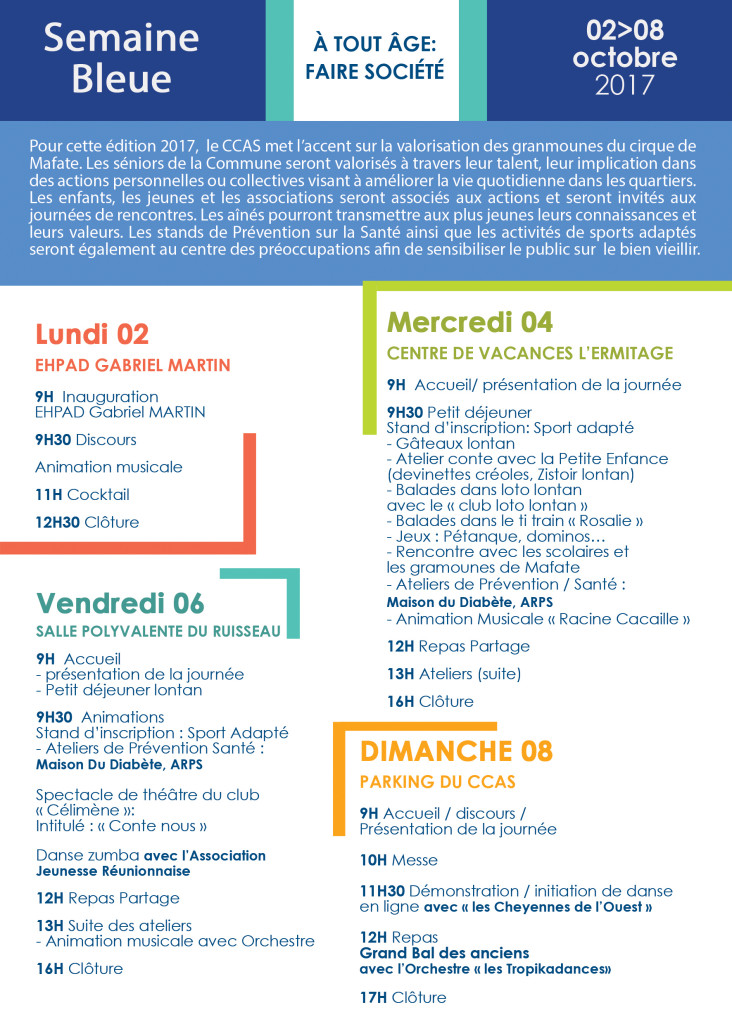 Semaine Bleue