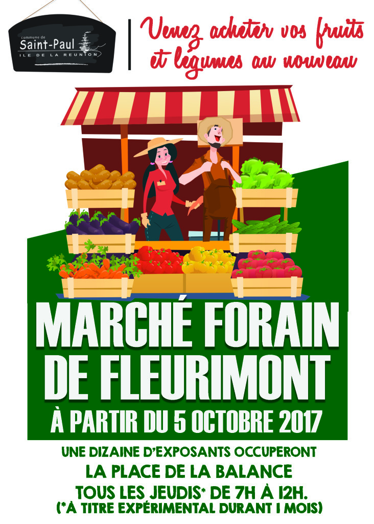 Un nouveau marché forain à Fleurimont !