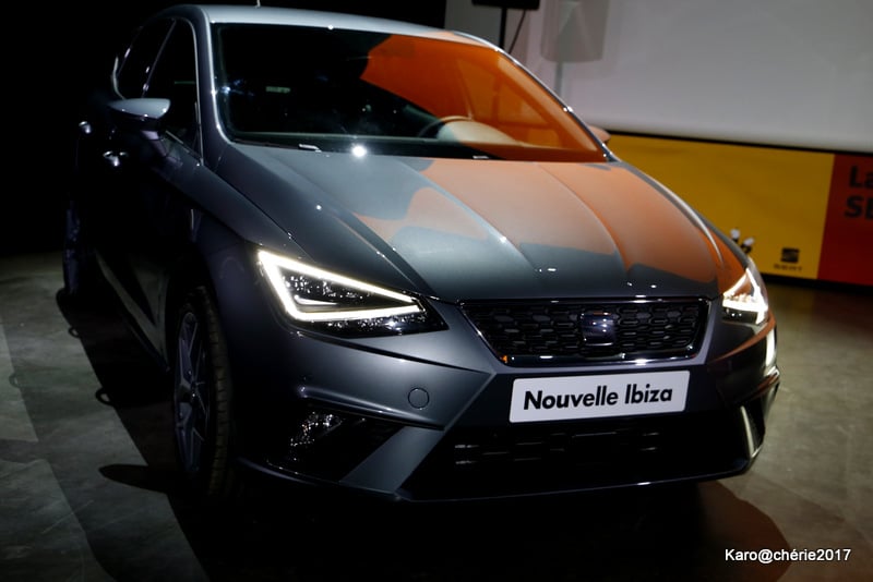 La nouvelle Seat Ibiza sous les projecteurs de la Cité Des Arts