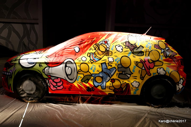 La nouvelle Seat Ibiza sous les projecteurs de la Cité Des Arts