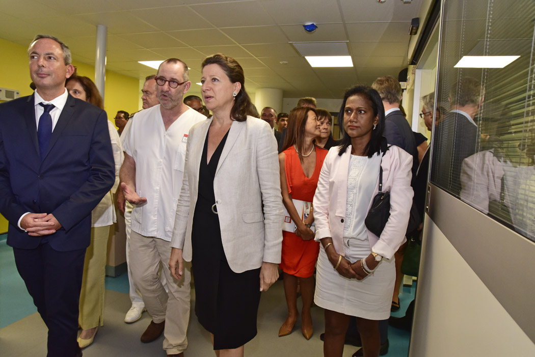 CHU Nord : Agnès Buzyn dévoile le tout nouveau bâtiment de soins critiques
