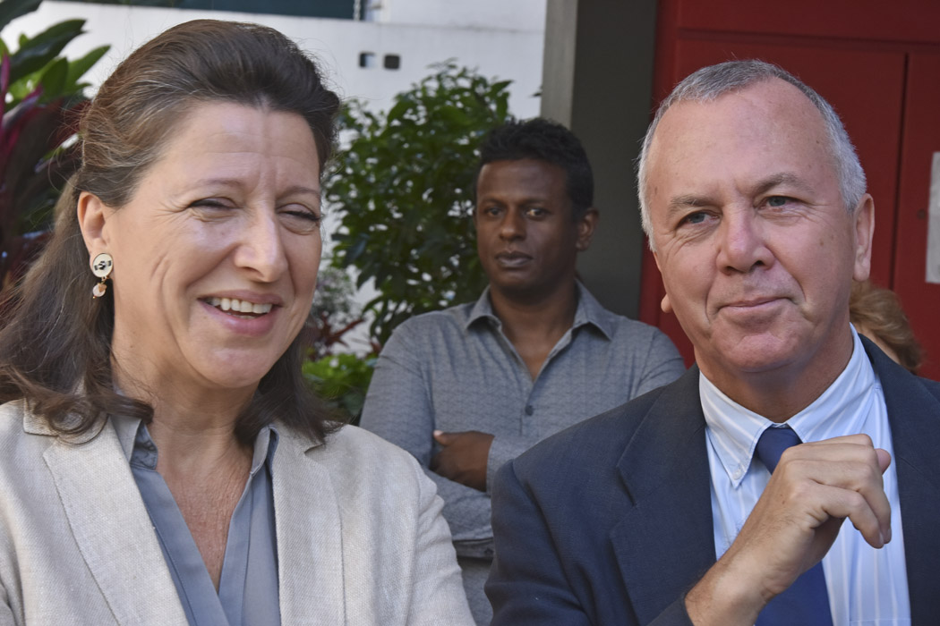 Retour en images sur la visite d'Agnès Buzyn dans une maison relais 