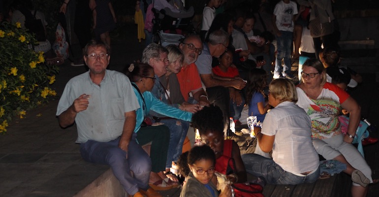 Retour en images sur la soirée d'observation des étoiles à St-Paul