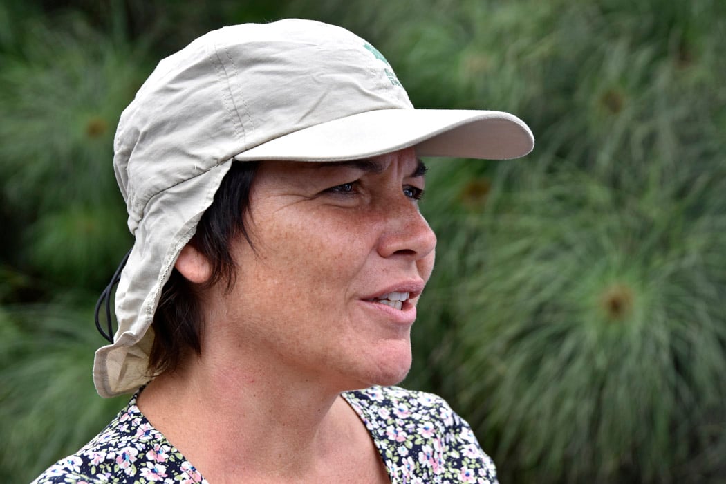 [PHOTOS] Avant Mafate, Annick Girardin en visite à l'Etang Saint-Paul
