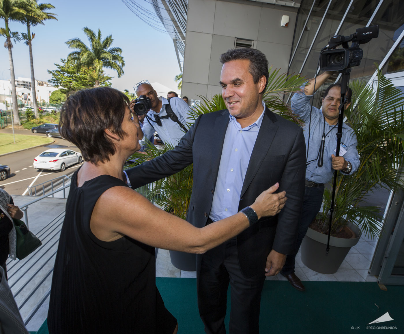 Retour images sur la visite de la ministre des Outre-mer Annick Girardin à la Région
