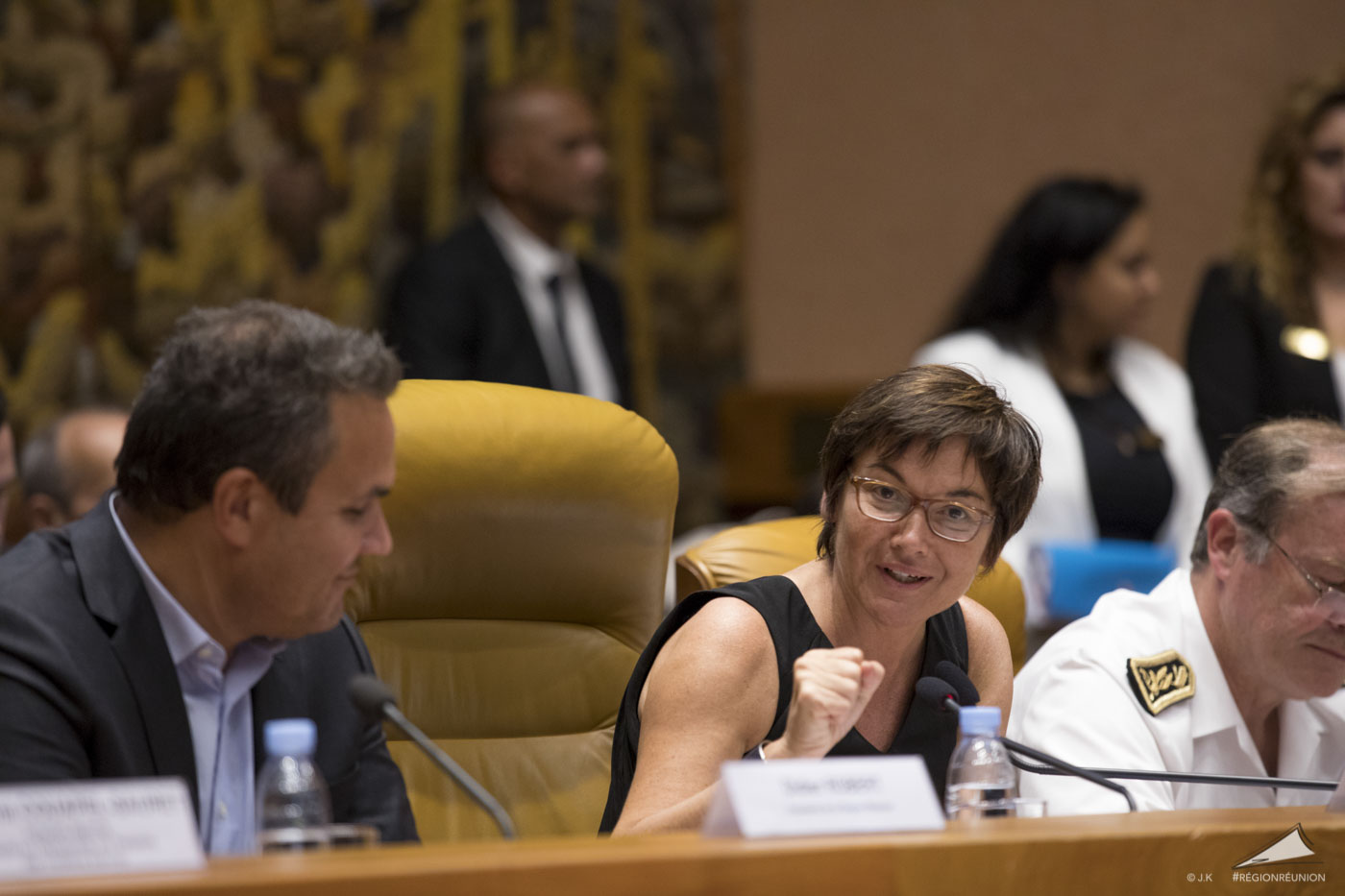 Retour images sur la visite de la ministre des Outre-mer Annick Girardin à la Région