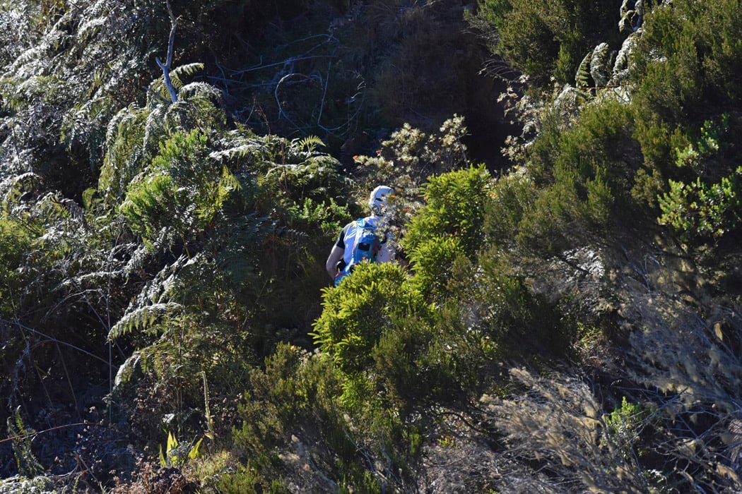 Grand Raid: Les images des coureurs au Maïdo