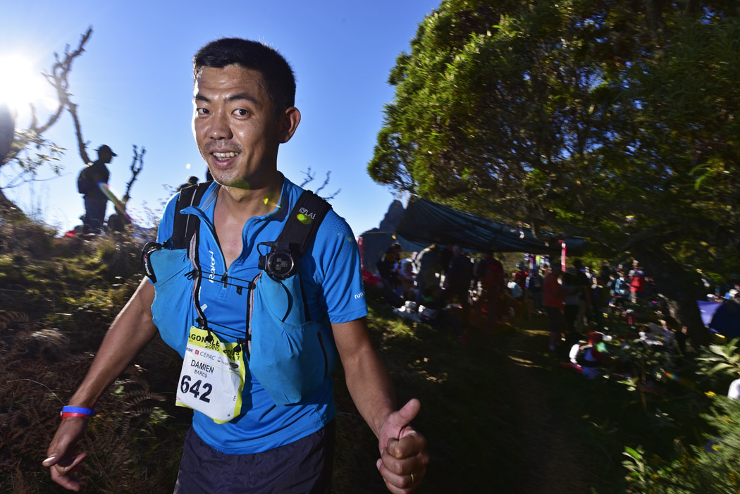 Grand Raid: Les images des coureurs au Maïdo