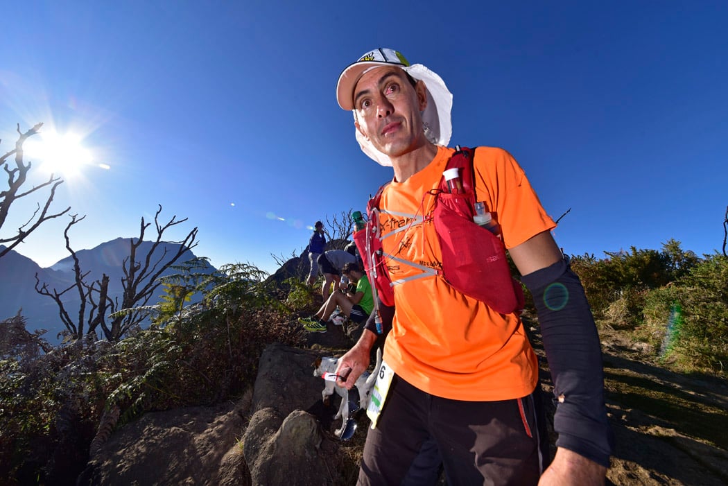 Grand Raid: Les images des coureurs au Maïdo
