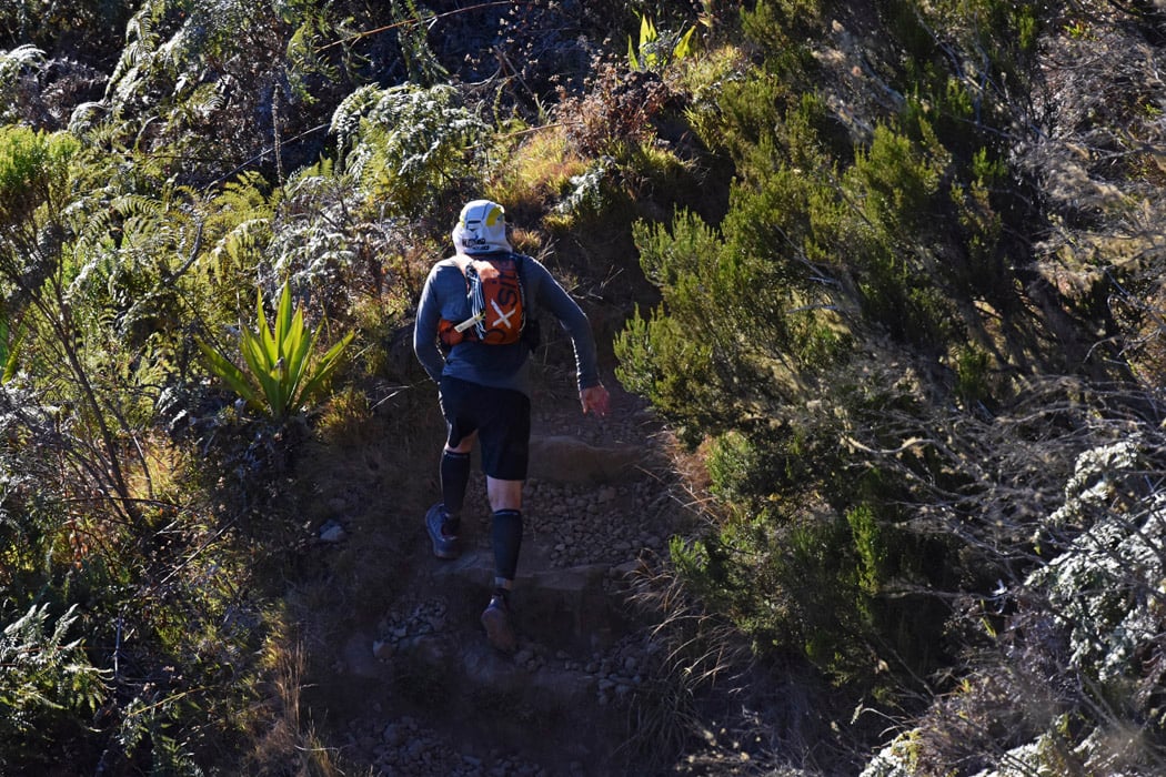 Grand Raid: Les images des coureurs au Maïdo