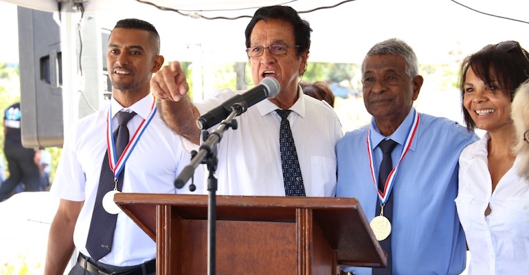 Inauguration du Case de Sans Souci