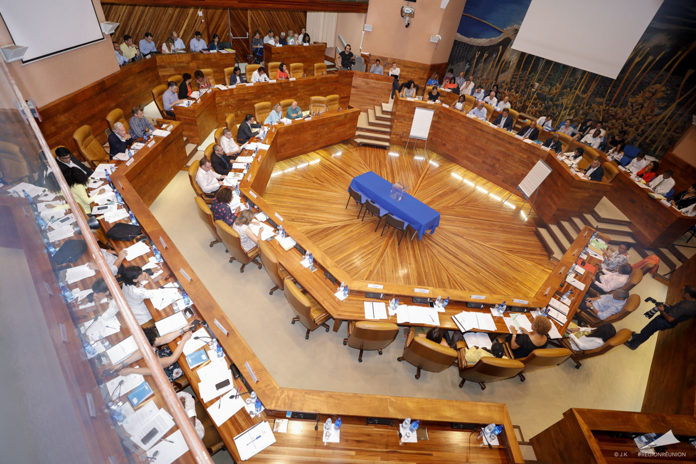Retour en images sur l'assemblée plénière de la Région Réunion