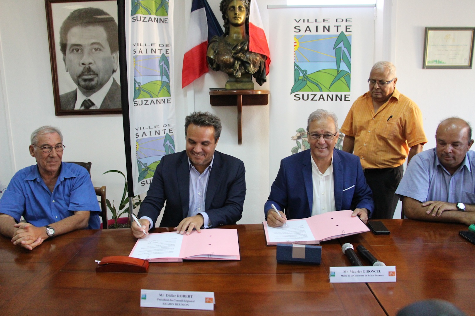 Région-Cinor: Des partenaires de poids pour les projets de Sainte-Suzanne