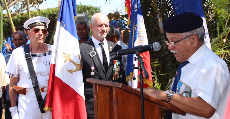 Commémoration du 11 novembre 1918 à La Saline