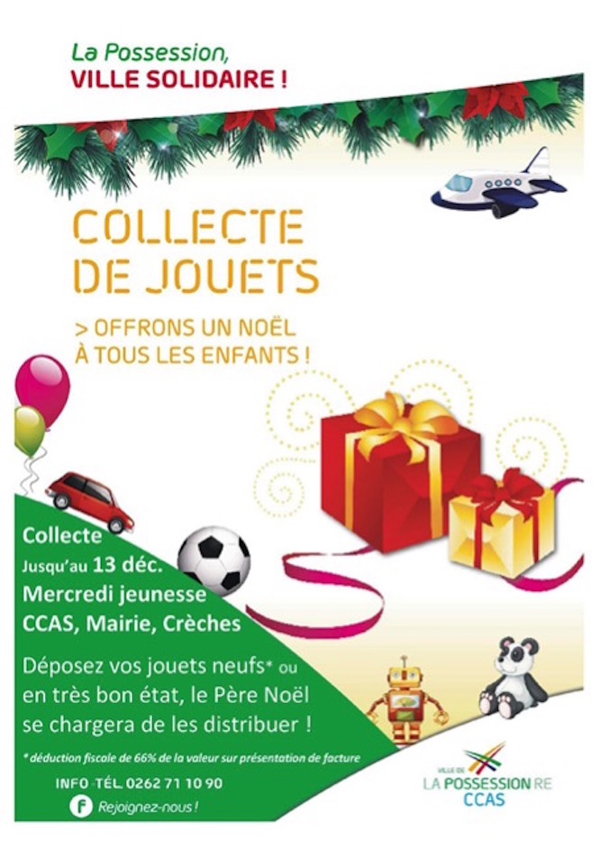 La Possession: Collecte de jouets pour un Noël solidaire