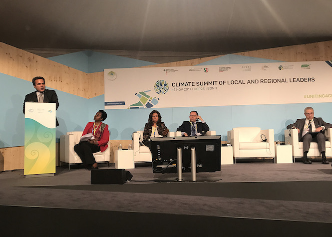 COP 23 : Didier Robert porte la voix des