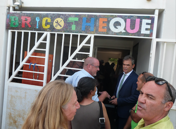 Un franc succès pour l’inauguration de la Bricothèque du Gol à Saint-Louis !
