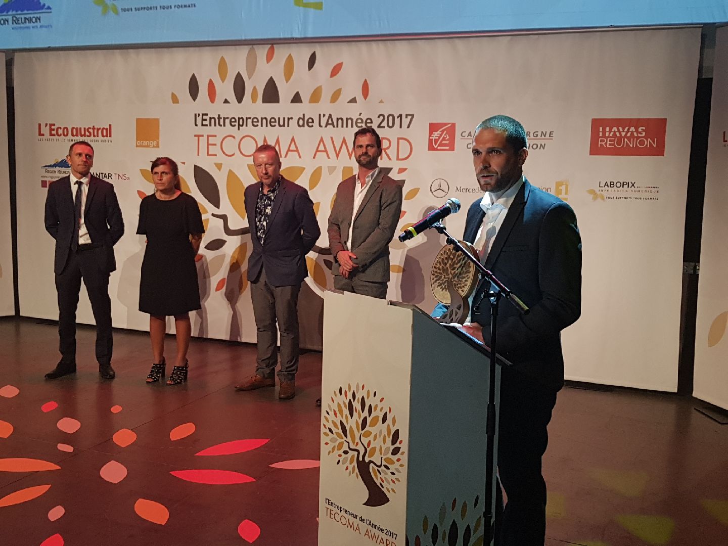 Julien Mauras d'Exodata élu entrepreneur de l'année 2017
