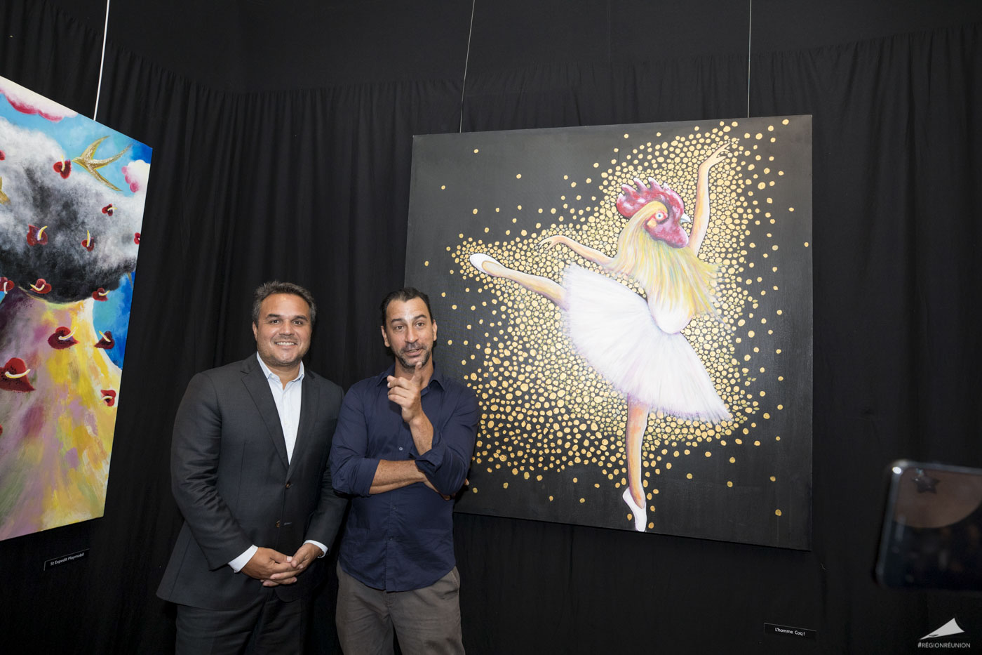 Le vernissage de l'exposition de Lionel Lauret en images