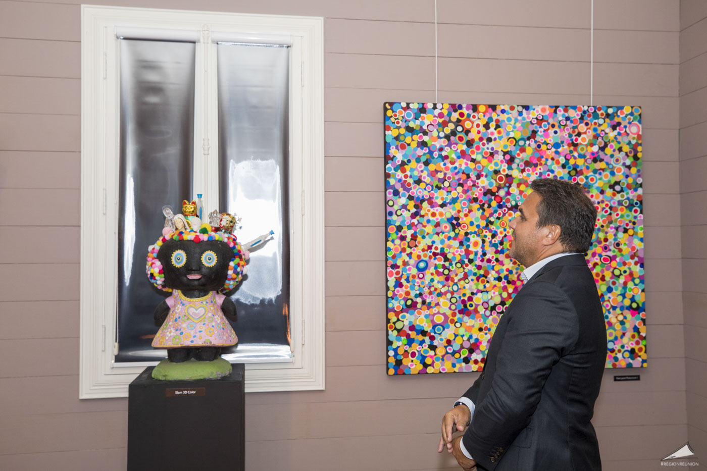 Le vernissage de l'exposition de Lionel Lauret en images