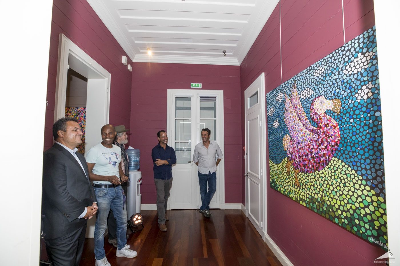 Le vernissage de l'exposition de Lionel Lauret en images