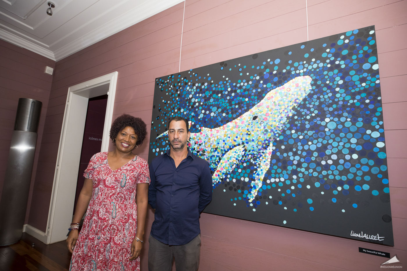 Le vernissage de l'exposition de Lionel Lauret en images