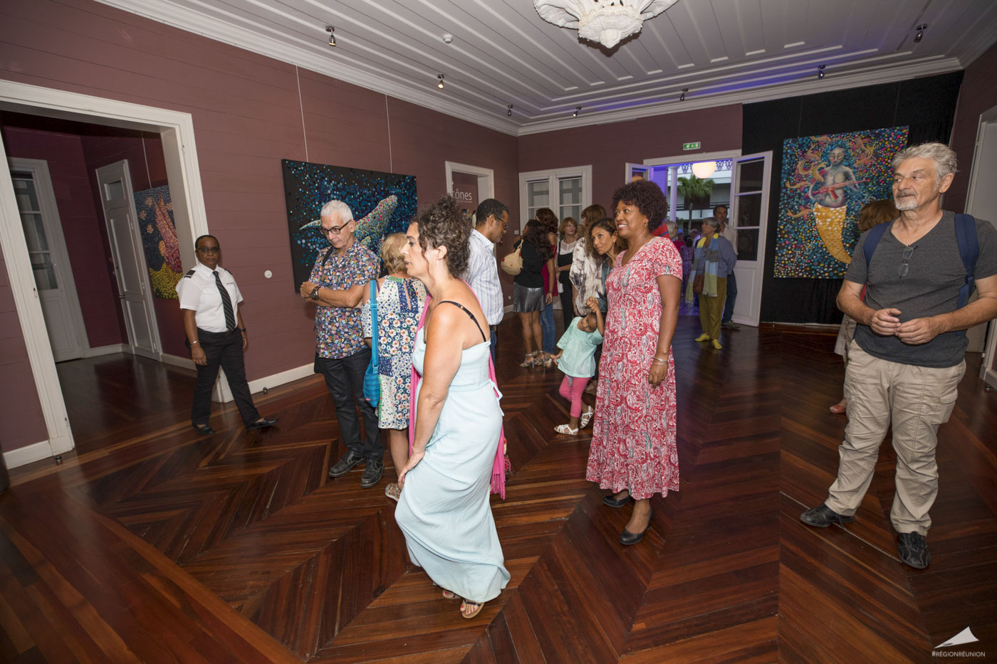 Le vernissage de l'exposition de Lionel Lauret en images