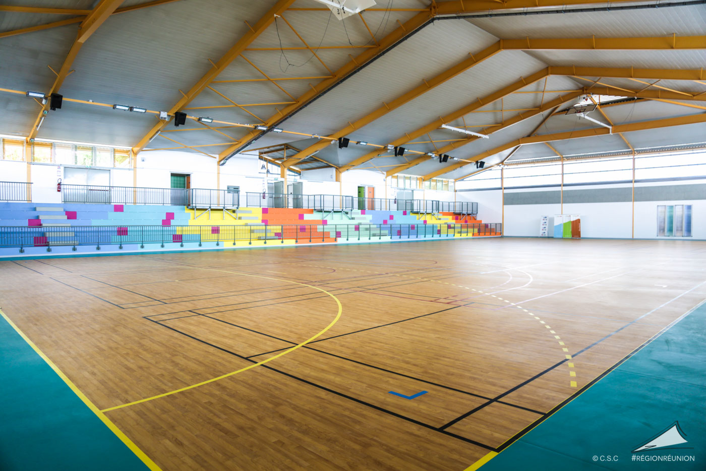[PHOTOS] Un gymnase tout neuf pour Petite-Ile
