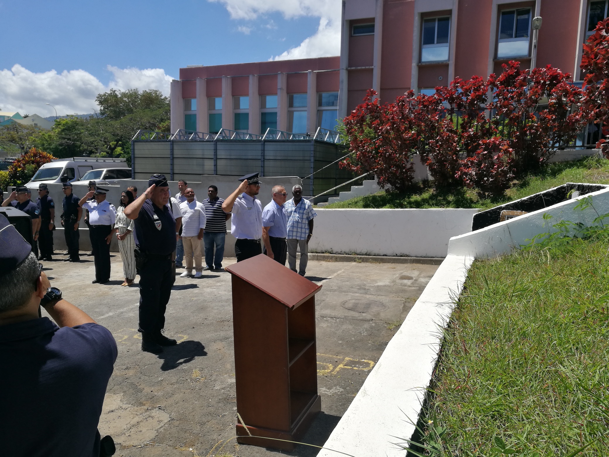 Commémoration du 73 ème anniversaire de la création des C.R.S