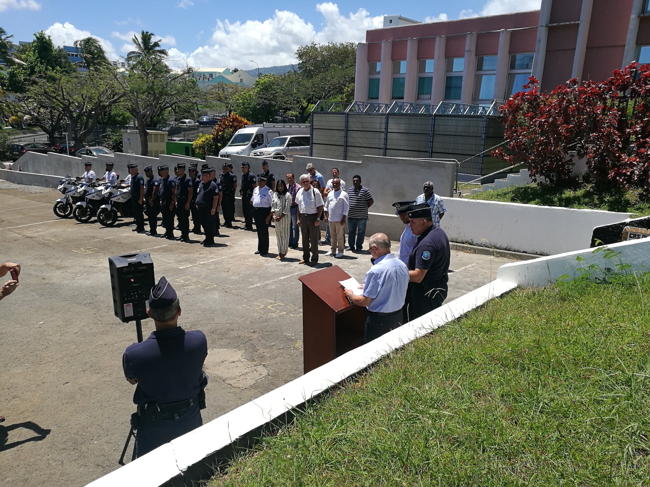 Commémoration du 73 ème anniversaire de la création des C.R.S