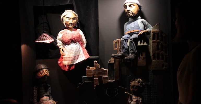 Quand les marionnettes font leur show