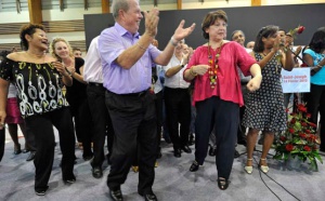 Retour en images sur la visite de Martine Aubry
