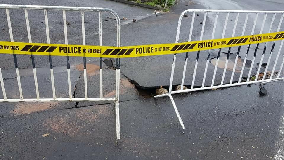 Les premières images de Rodrigues après le passage de Berguitta