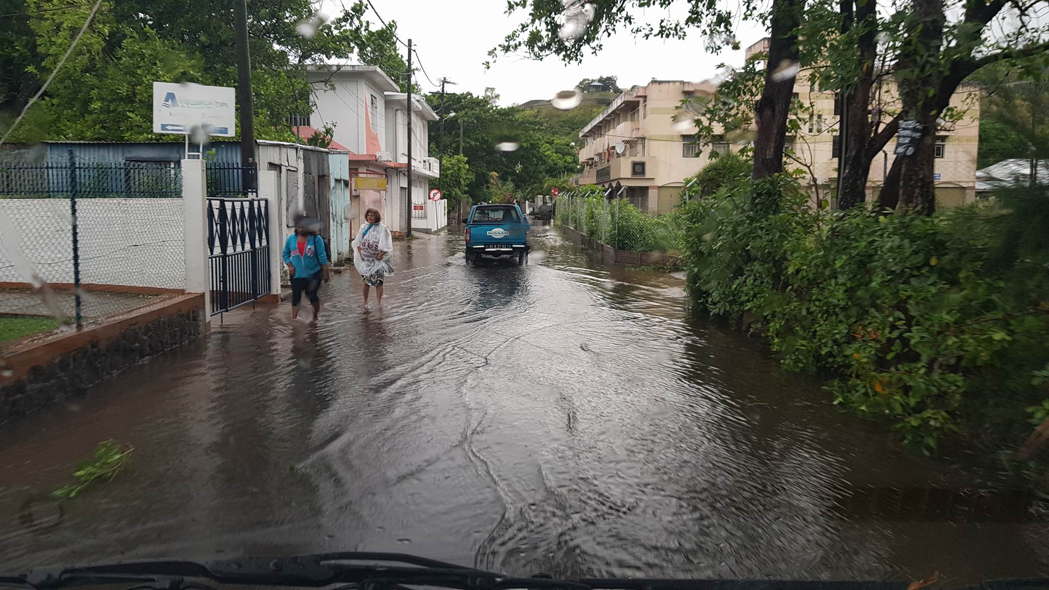 Les premières images de Rodrigues après le passage de Berguitta