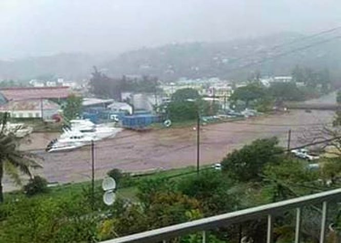 [Photos] Berguitta: Rodrigues toujours en alerte vents forts et forte houle
