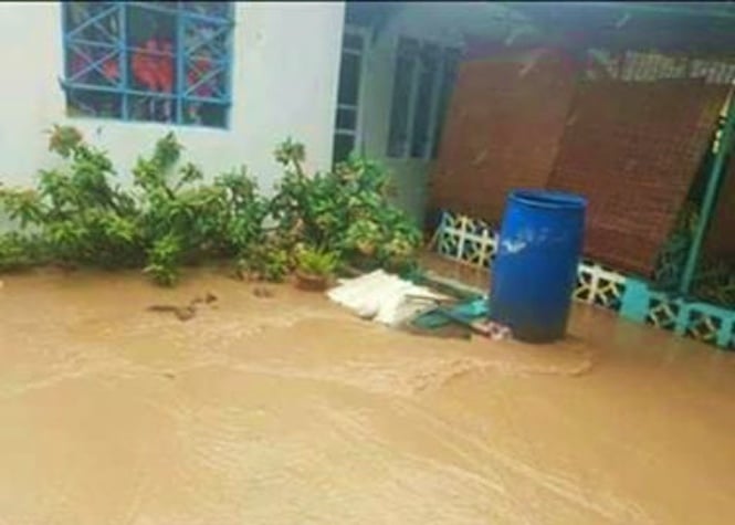 [Photos] Berguitta: Rodrigues toujours en alerte vents forts et forte houle
