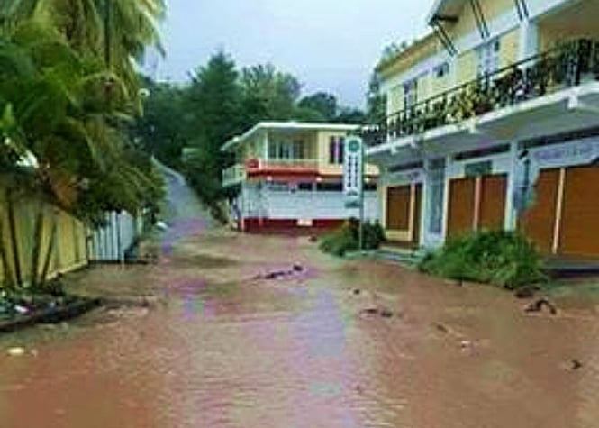 [Photos] Berguitta: Rodrigues toujours en alerte vents forts et forte houle