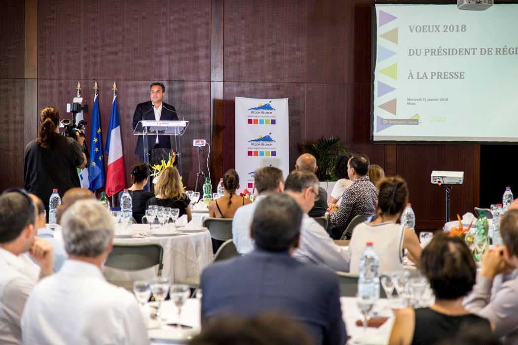 Retour en images sur les vœux du président de Région