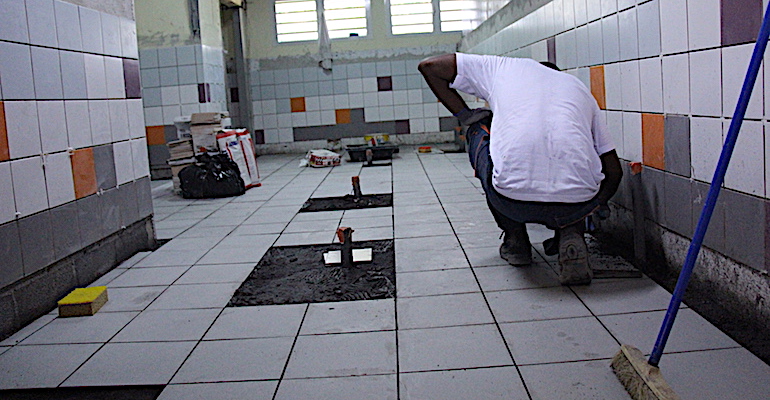 Travaux sur les sanitaires de plusieurs écoles